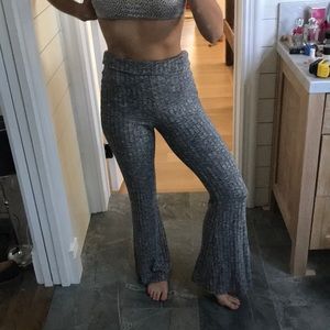 Urban outfitters Gray knit yoga pants